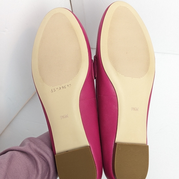 NWOT Talbot's pink leather loafers - Picture 12 of 16